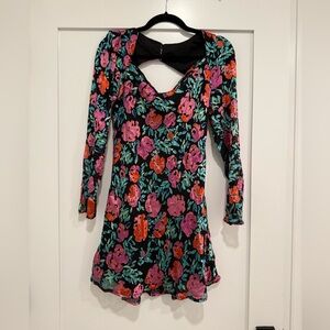 ASTR the label colorful mini dress